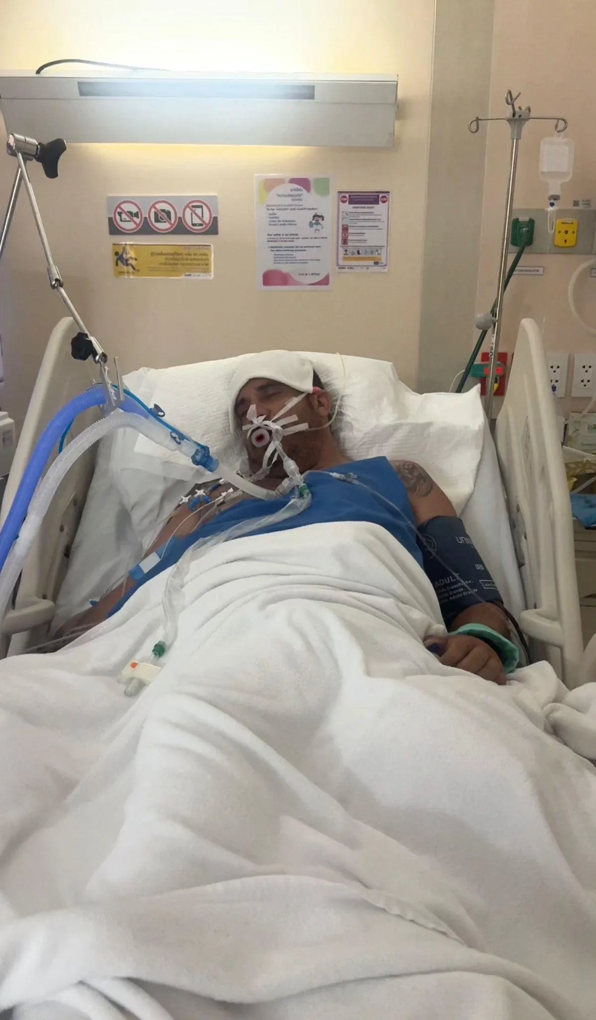 Mejora el mallorquín ingresado en Tailandia, pero sigue grave