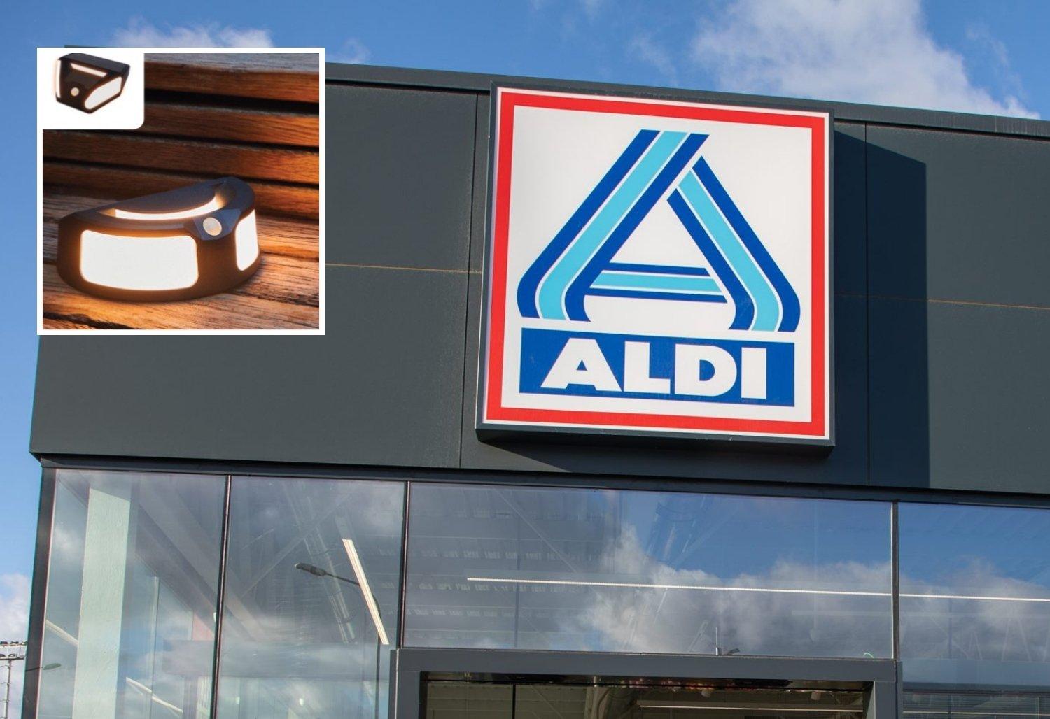 Colas kilométricas en Aldi, a partir del sábado, por su luz solar LED 2 en 1 por menos de 10 euros
