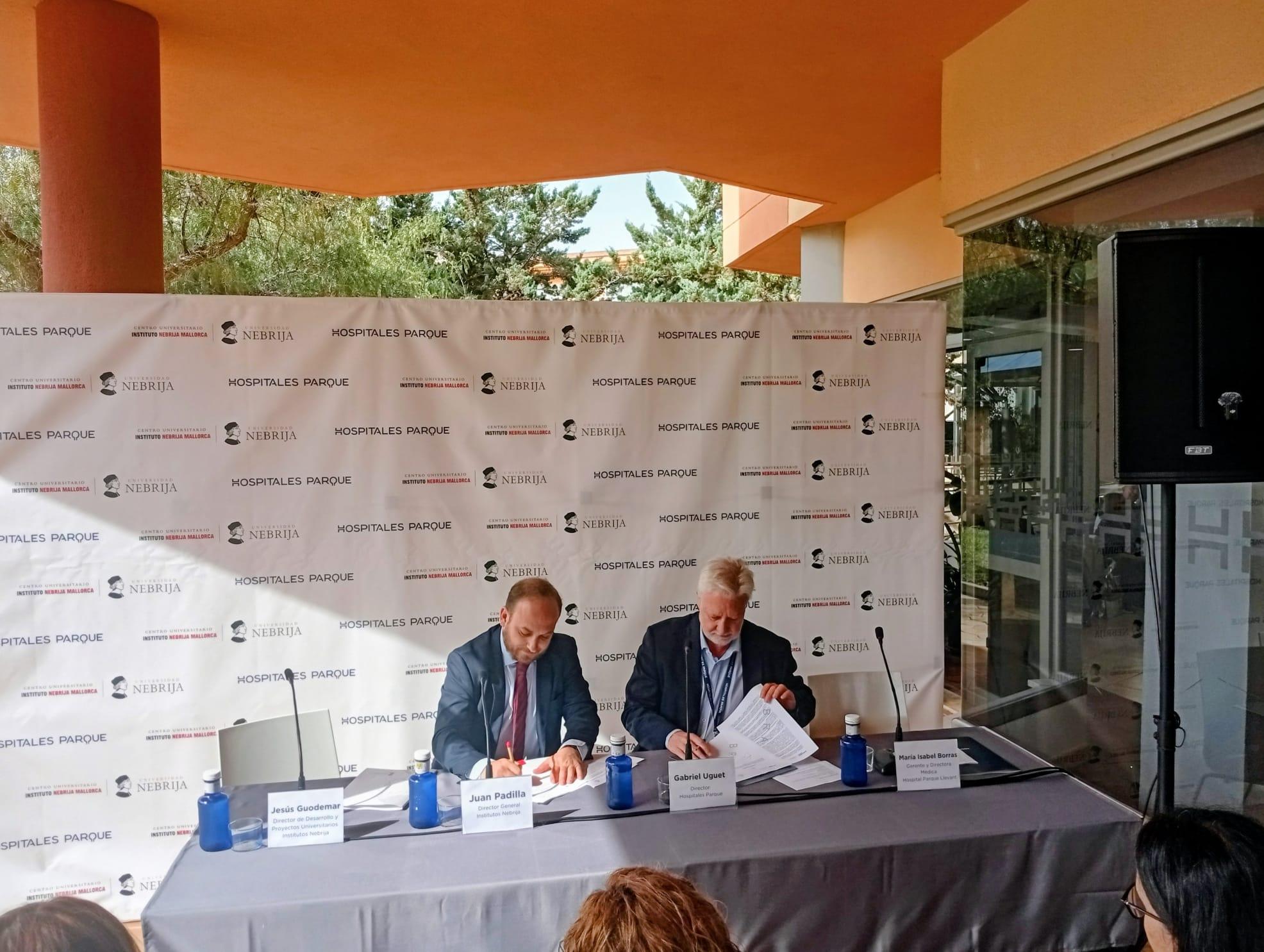Manacor acoge un Campus de Enfermeria gracias a un convenio entre la Universidad Nebrija y Hospital de LLevant