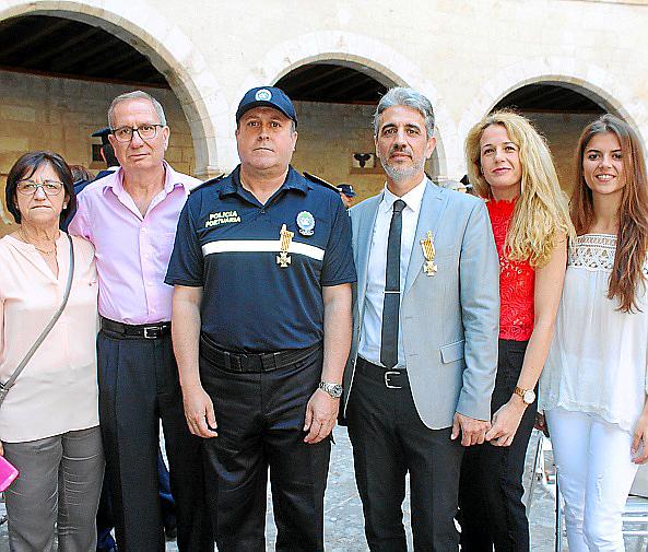 Diada de la Policía Local en el Castell de Bellver