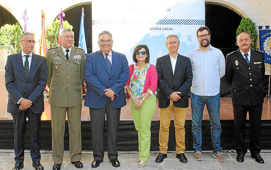 Diada de la Policía Local en el Castell de Bellver