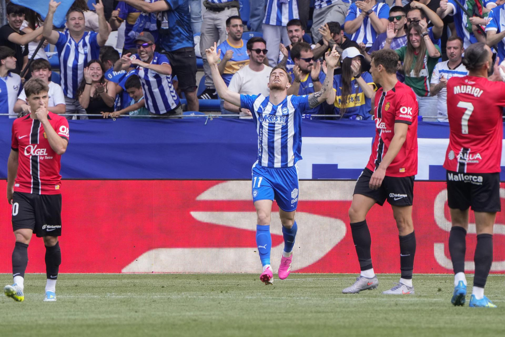 El Mallorca se desploma a domicilio