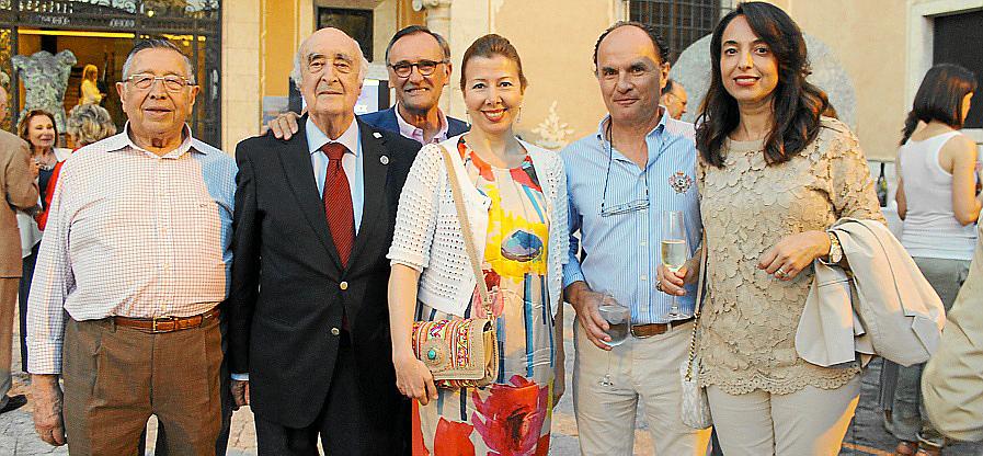 Cóctel solidario en el Palau March