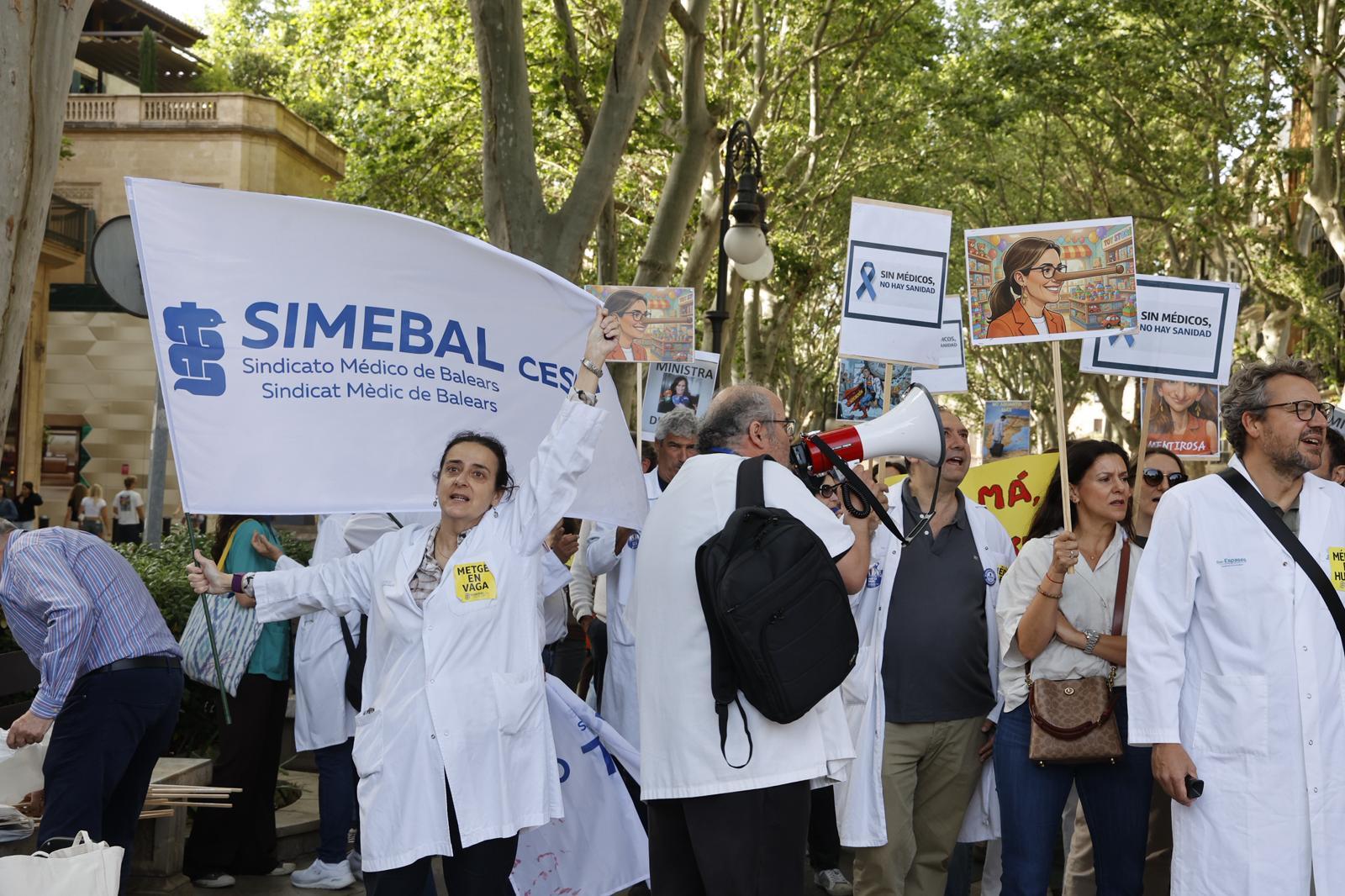 Más de 280 operaciones y 6.782 consultas suspendidas en otra semana de huelga de médicos