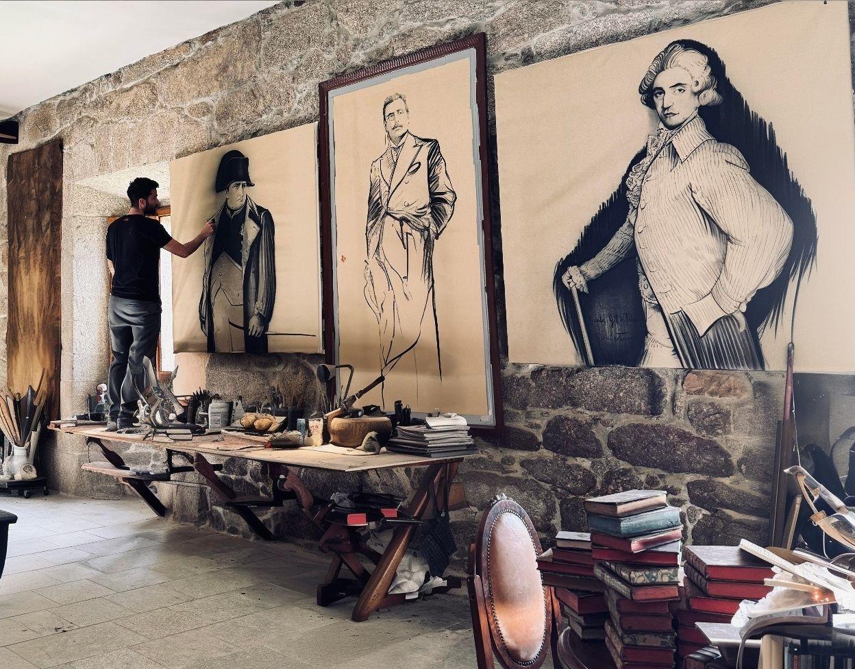Carlos Prieto traslada su estudio a Galicia buscando «paz e introspección»