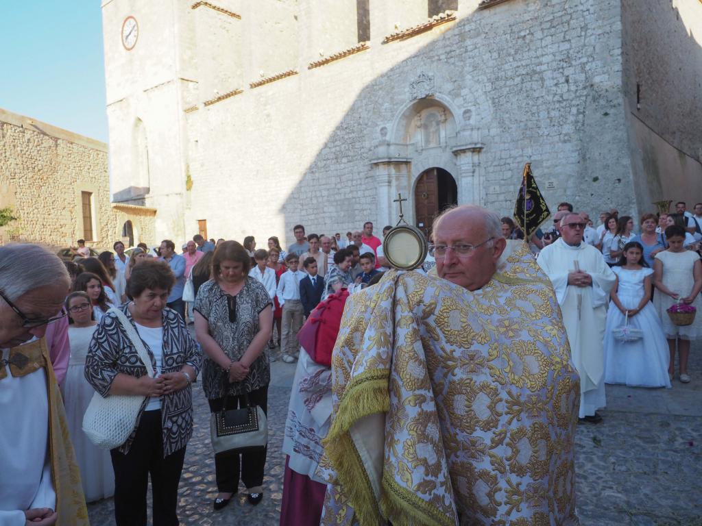 Celebración del Corpus Christi en la Catedral de Ibiza.