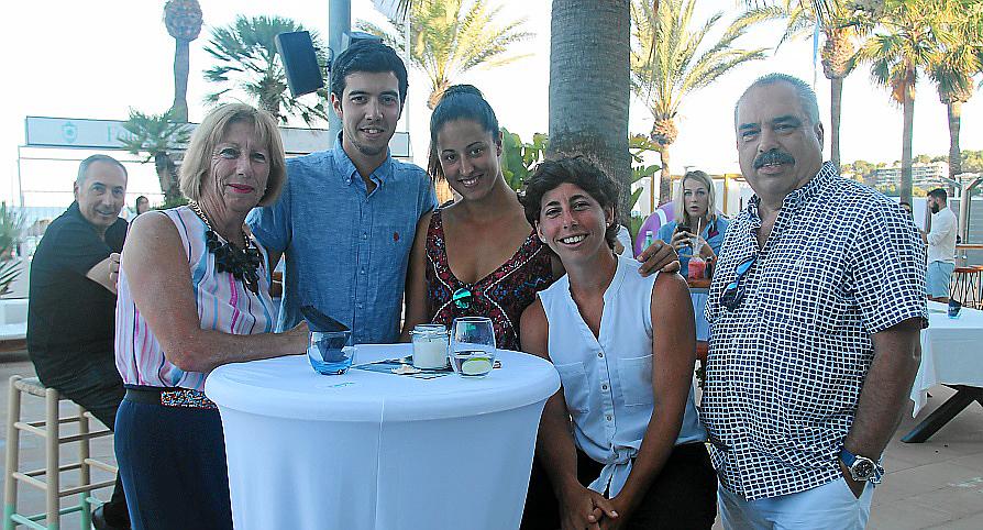 Fiesta organizada para las jugadoras del Mallorca Open de Tenis
