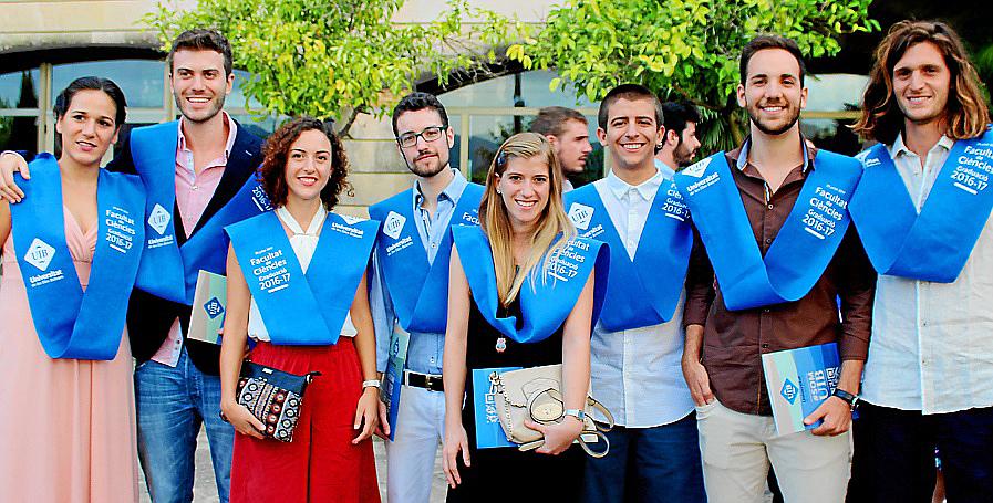 Ceremonia de fin de carrera en la Facultat de Ciències