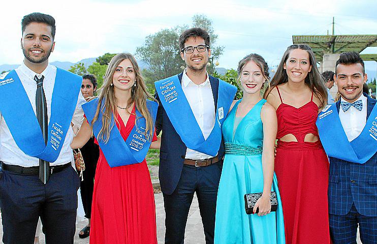 Ceremonia de fin de carrera en la Facultat de Ciències