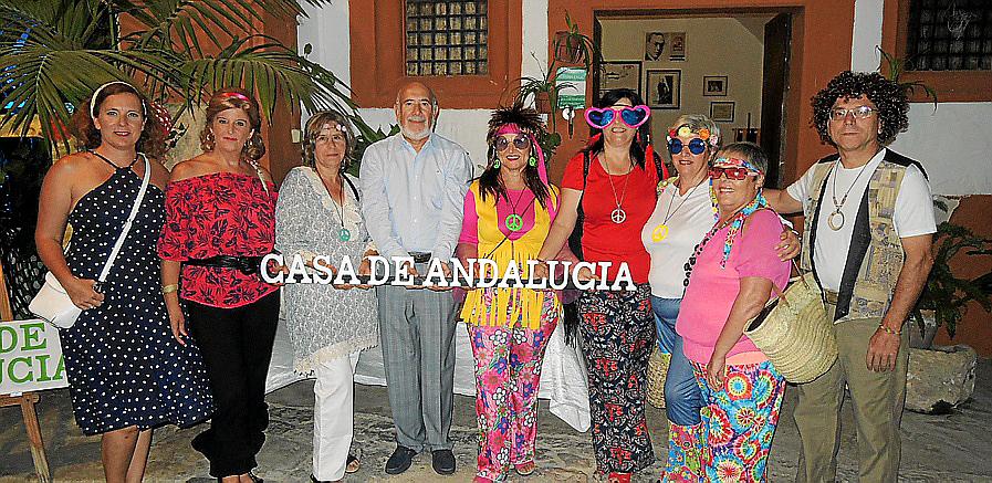 Fiesta de los Años 60 en la sede de la Casa de Andalucía