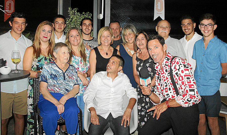 Fiesta del 50 aniversario de Matías Rosselló