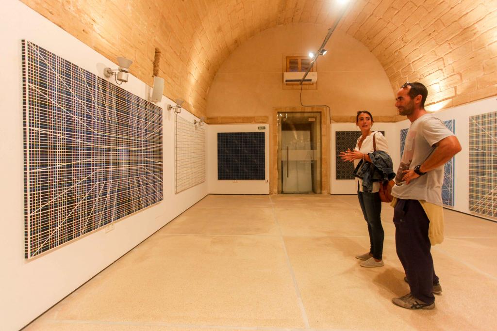 Exposición del pintor Asensio en Es Polvorí