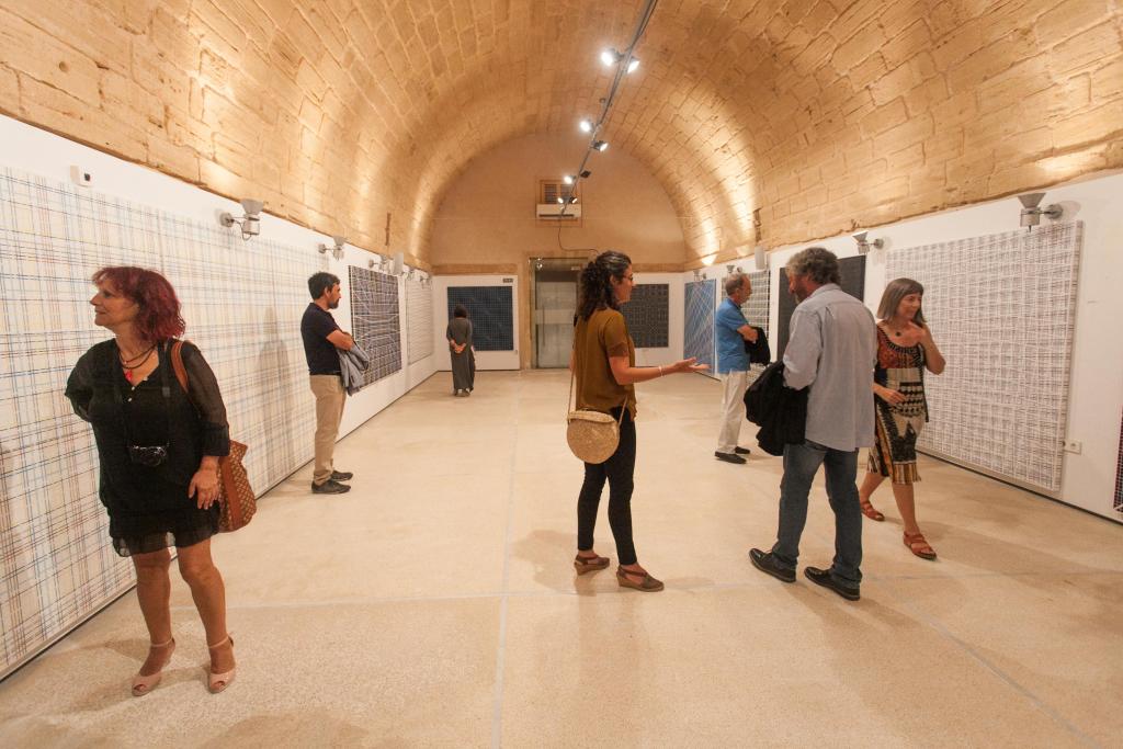 Exposición del pintor Asensio en Es Polvorí