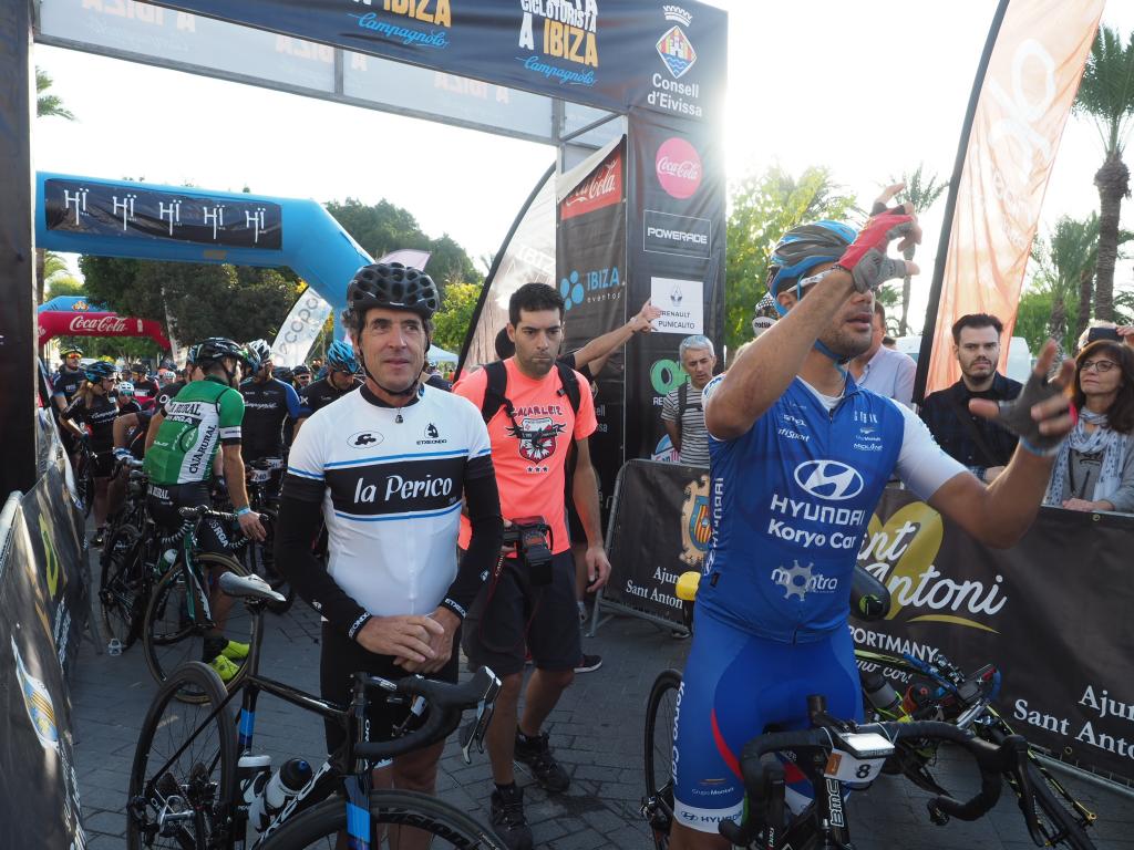 Primera jornada de la Vuelta Cicloturista a Ibiza Campagnolo 2017