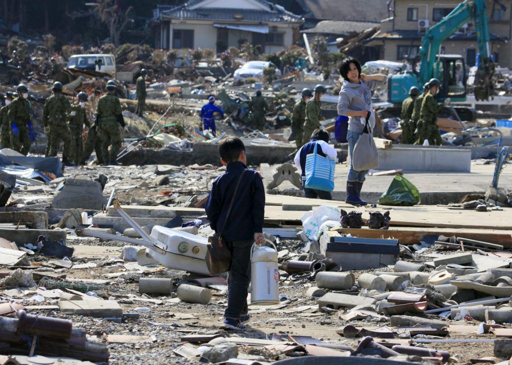 SITUACIÓN EN LA PROVINCIA DE MIYAGI TRAS EL TERREMOTO