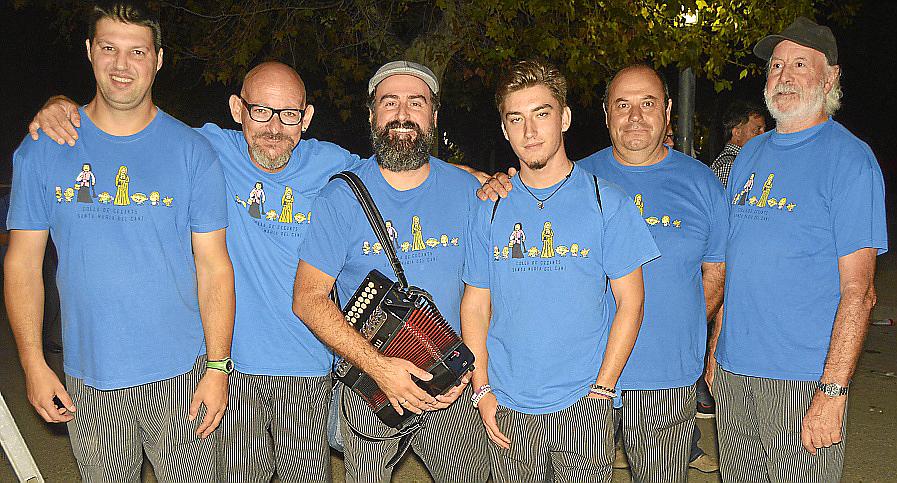Presentación del Vi Geganter en Santa María del Camí