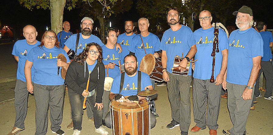 Presentación del Vi Geganter en Santa María del Camí