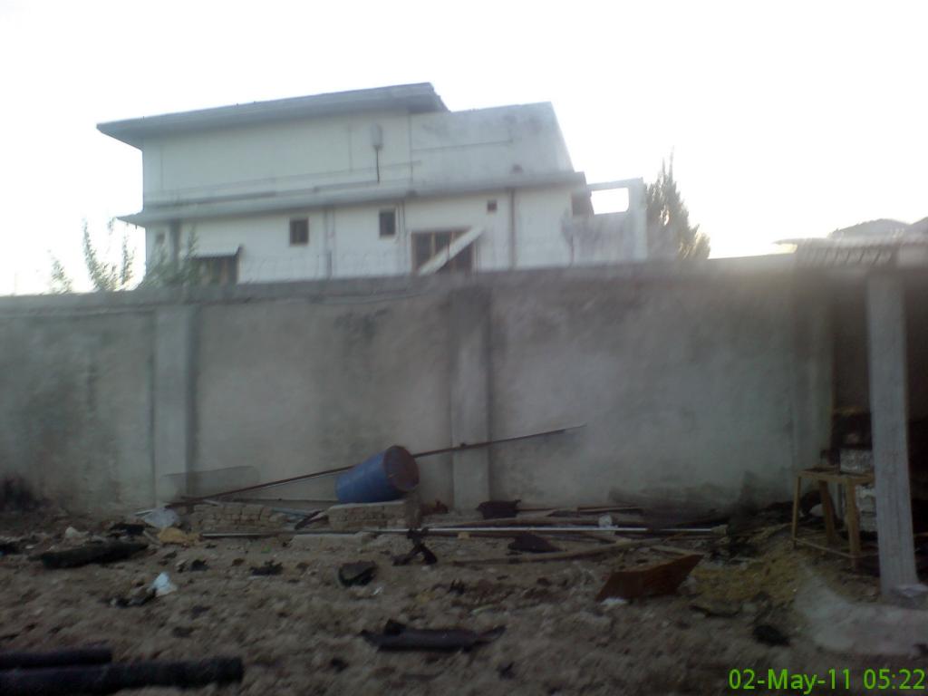 The grounds of the compound are seen after U.S. Navy SEAL commandos killed al Qaeda leader Osama bin Laden in Abbottabad
