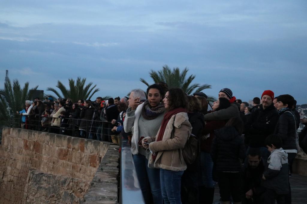 El solsticio de invierno se vive desde es Baluard