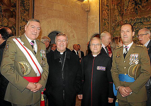 Celebración de la Pascua Militar en el Palau de l'Almudaina