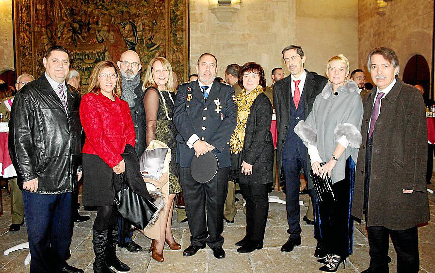 Celebración de la Pascua Militar en el Palau de l'Almudaina