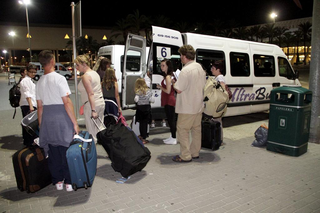 Huelga de transporte discrecional