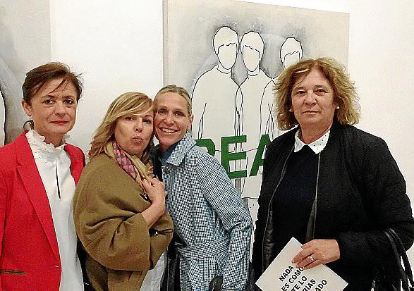 Maria Ramis, Marga Ramis, Pilar Moragues y Pepi de Búger.