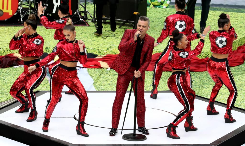 La inauguración del Mundial de Rusia 2018
