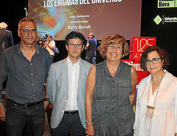 premio nobel fisica en auditorium