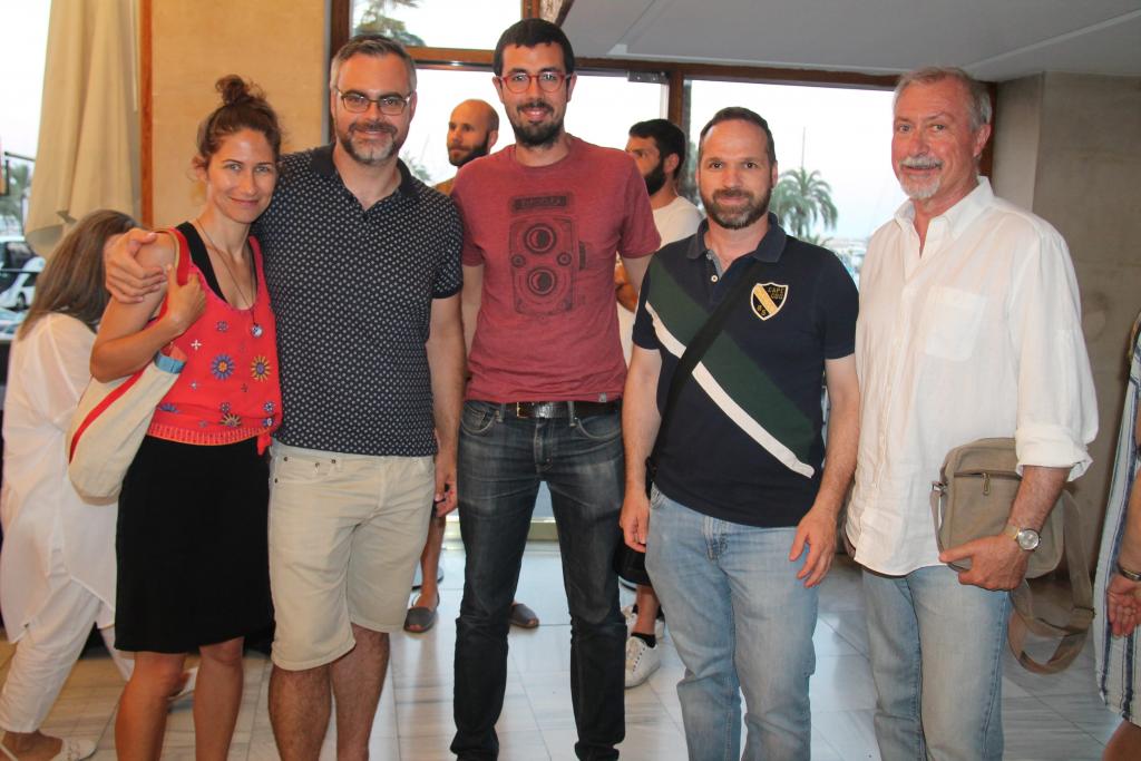 Ana García, Jaime Sánchez, Patrick Martínez, Domingo García y Pedro Giménez.