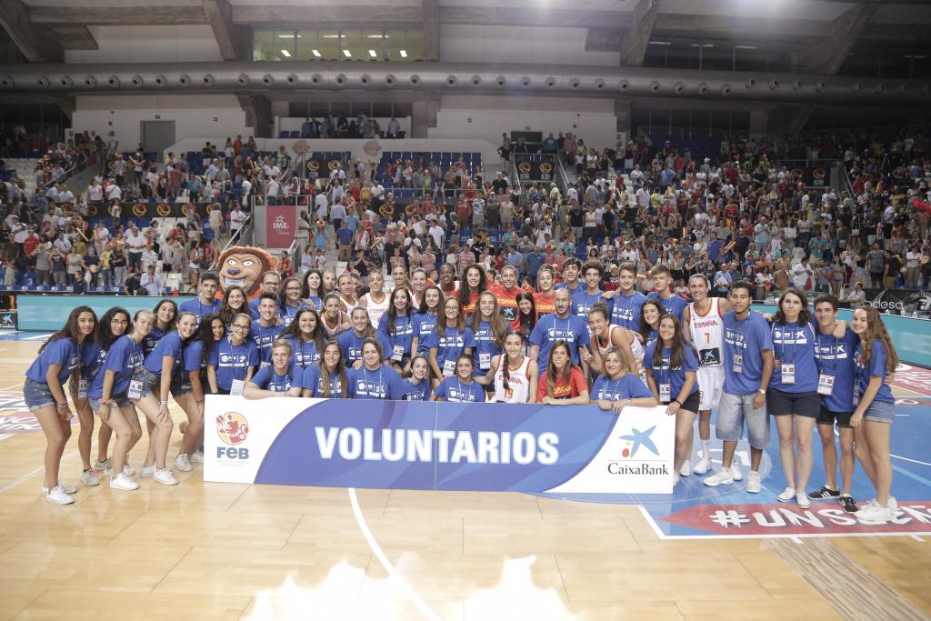 La selección femenina de baloncesto en Palma