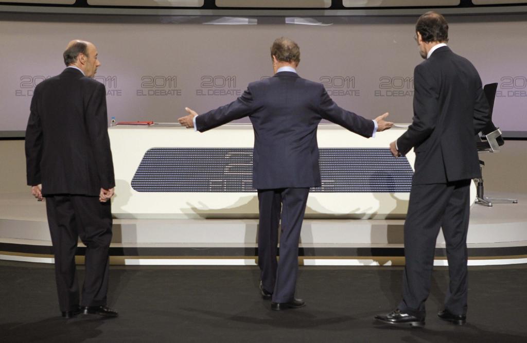 DEBATE MARIANO RAJOY Y ALFREDO PÉREZ RUBALCABA