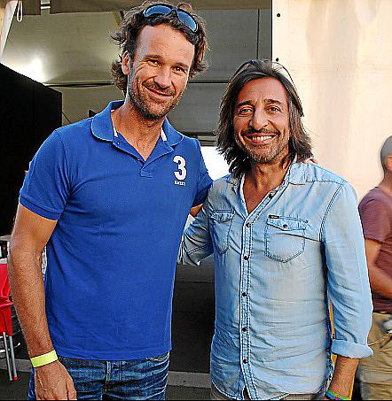 Carlos Moyá y Antonio Carmona.