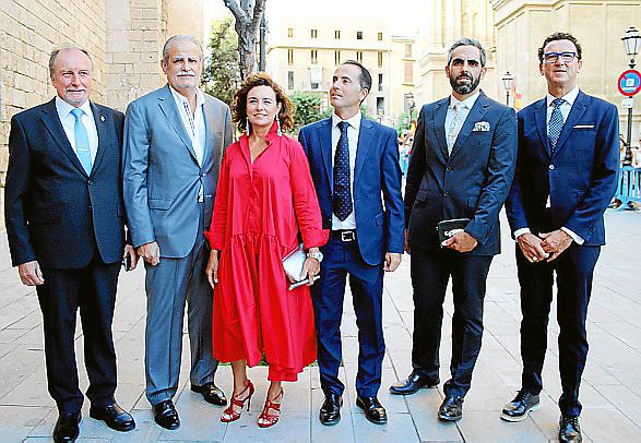 Recepción de los Reyes en La Almudaina