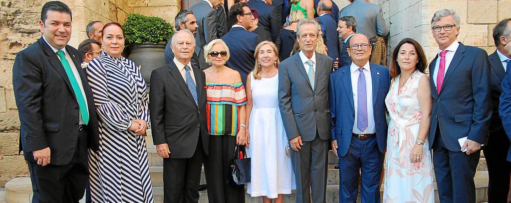 Recepción de los Reyes en La Almudaina