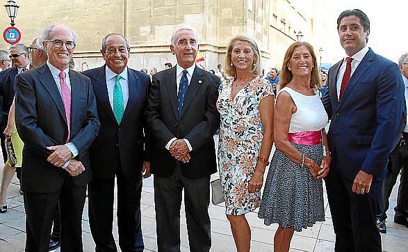 Recepción de los Reyes en La Almudaina