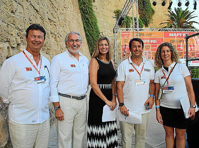 Entrega de trofeos de la Copa del Rey