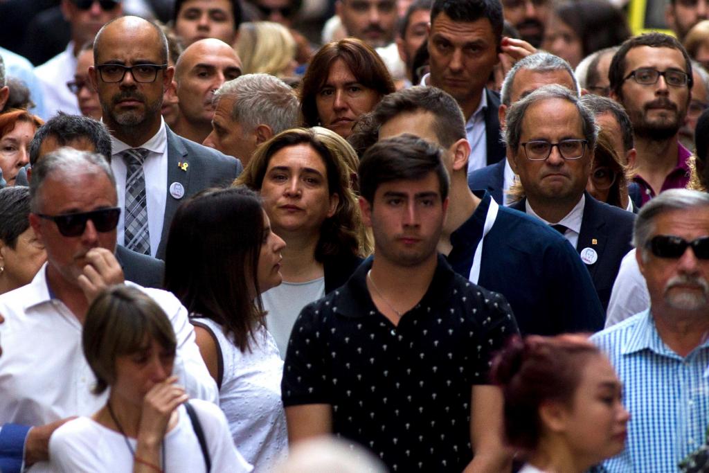 Primer aniversario de los atentados en Cataluña