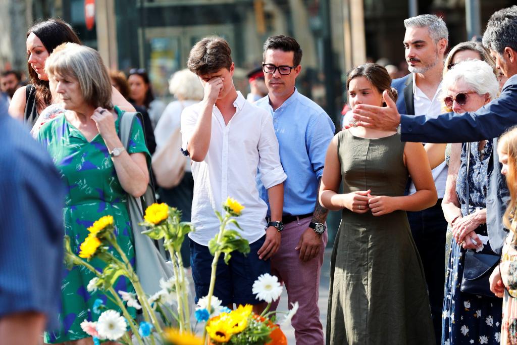 Primer aniversario de los atentados en Cataluña
