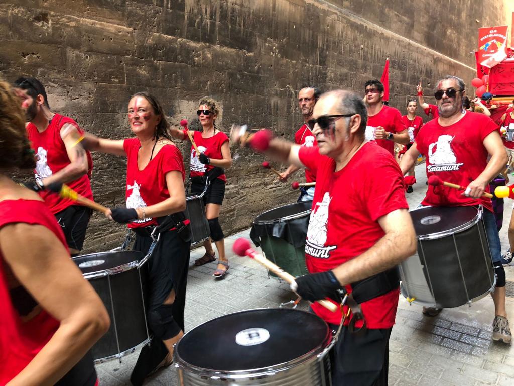 Batalla de agua de Canamunt y Canavall 2018
