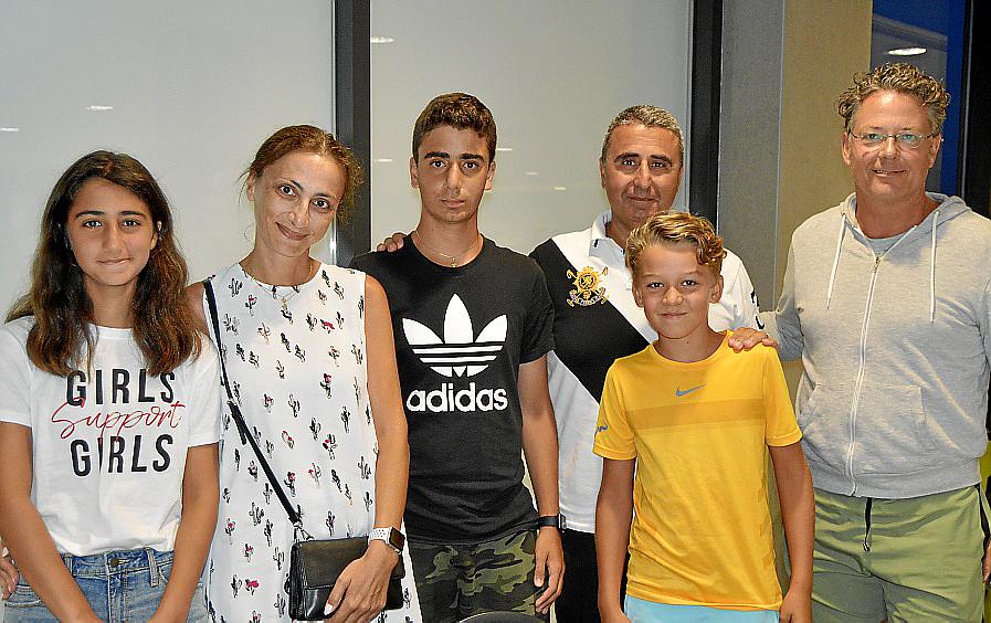 Entrega de trofeos del torneo Toni Nadal de tenis