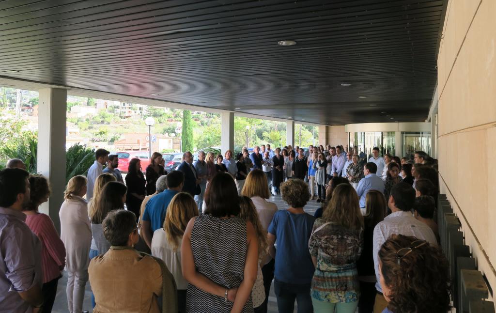 Mallorca guarda un minuto de silencio por los fallecidos en Sant Llorenç