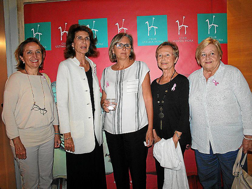 Jornadas sobre cáncer de mama organizadas por el Club Ultima Hora