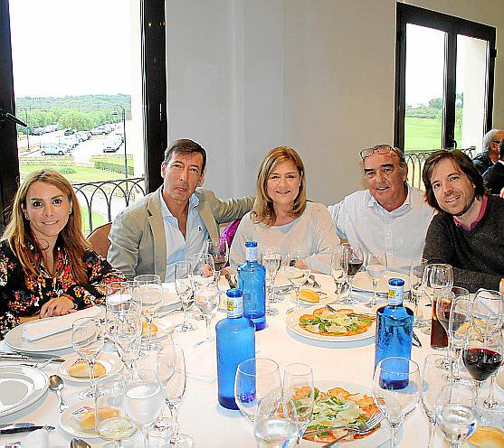 Lluvia y deportividad en el Torneo de Golf Air Europa