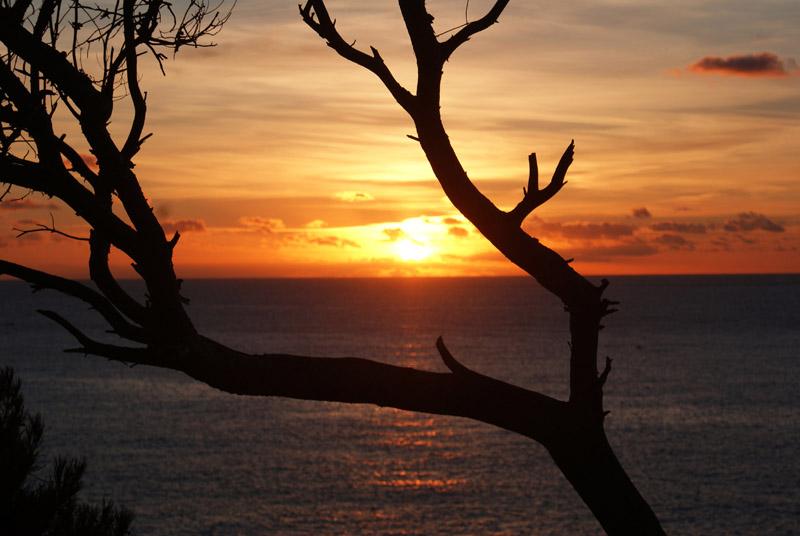 Amanecer en Cala Santanyí