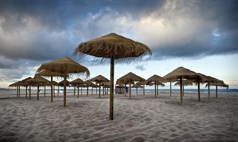 Playa en invierno (Playa de Palma)