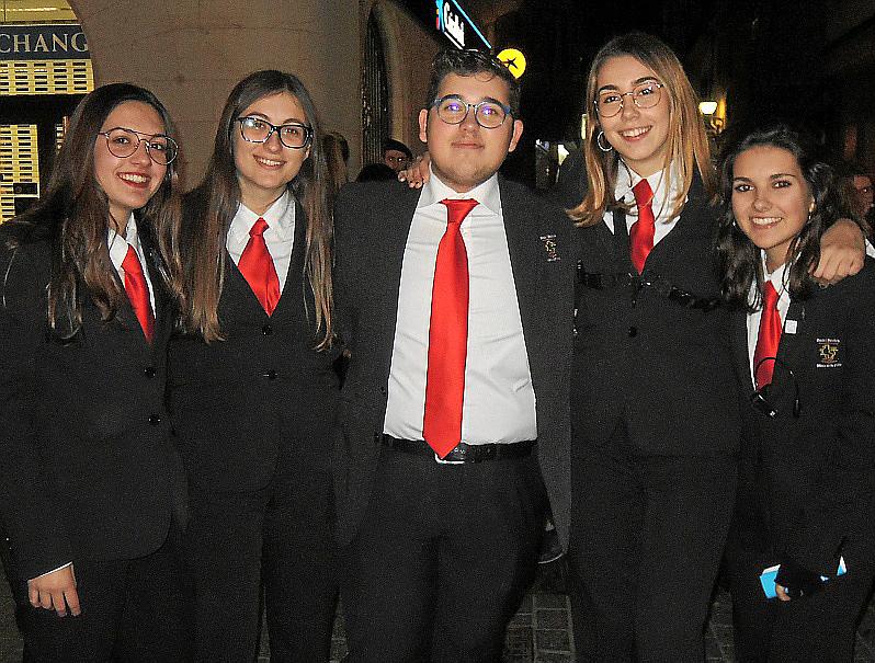 Noche de ‘foguerons’ y ‘dimonis’ en sa Pobla