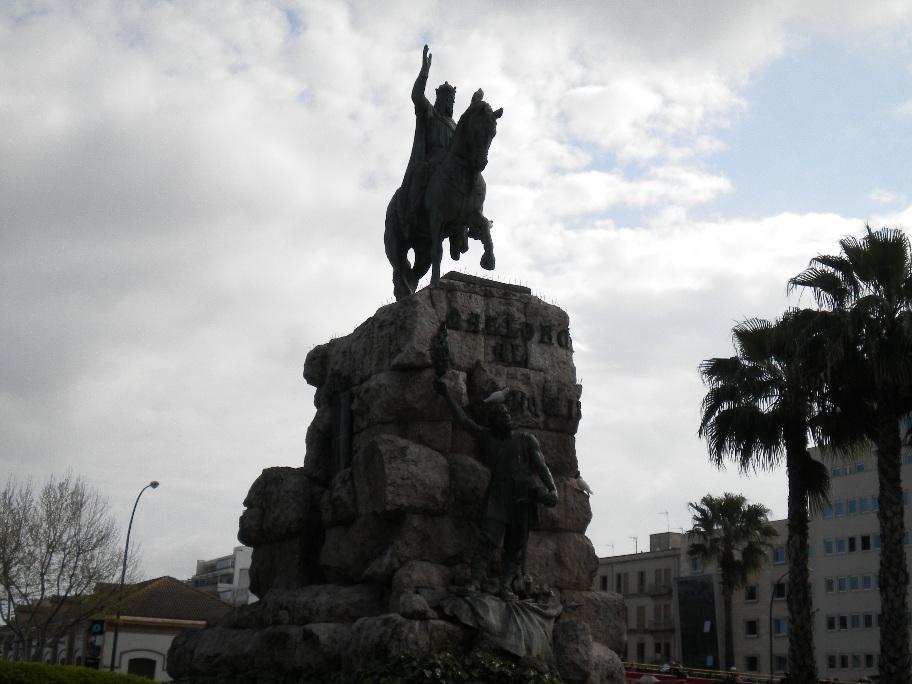 El rey vigila (Plaça España)