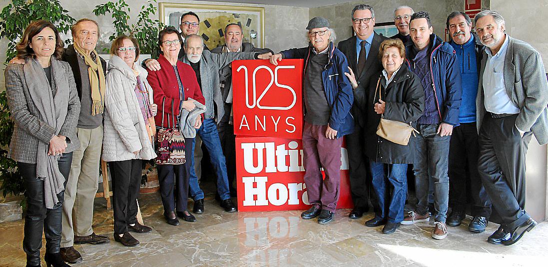 La ONCE homenajea a Ultima Hora por sus 125 años