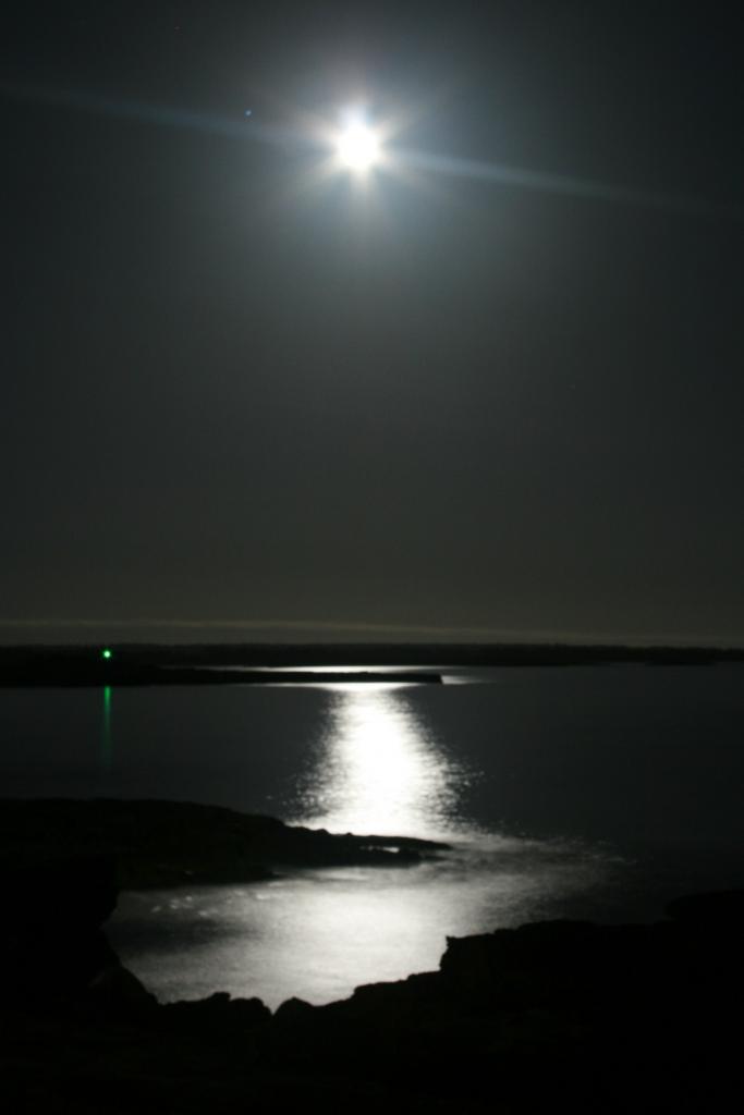 La luna que siempre nos observa.